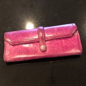 small purple wallet/ clutch